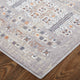 Weave & Wander Edwardo Southwestern Tribal Rug, Orange/Gray, 9' x 12' Rug