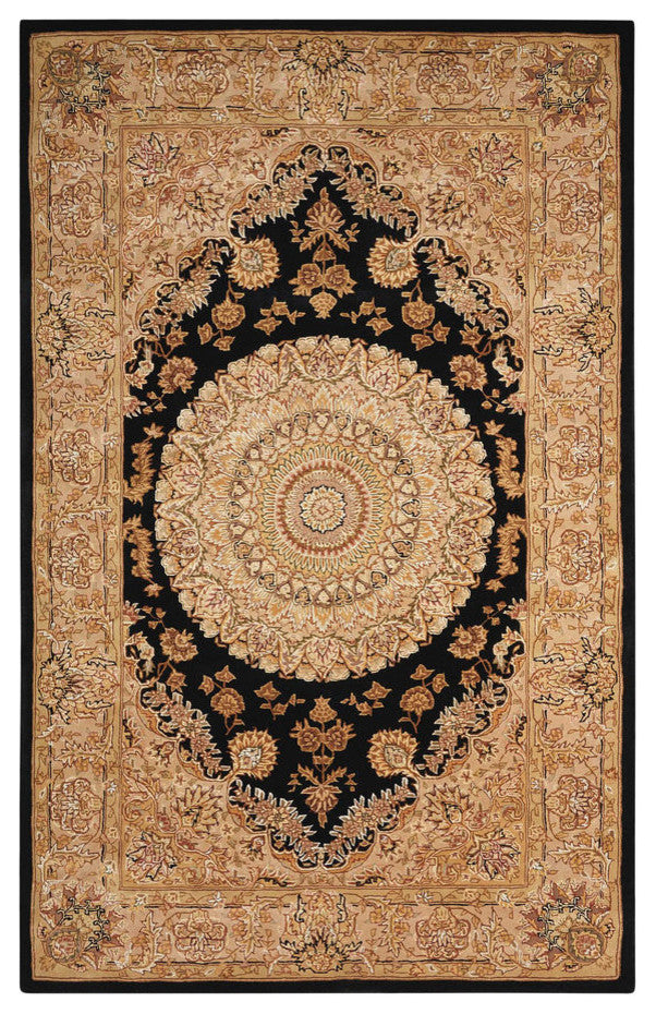 Nourison Nourison 2000 2233 Rug, Black, 5'6"x8'6"