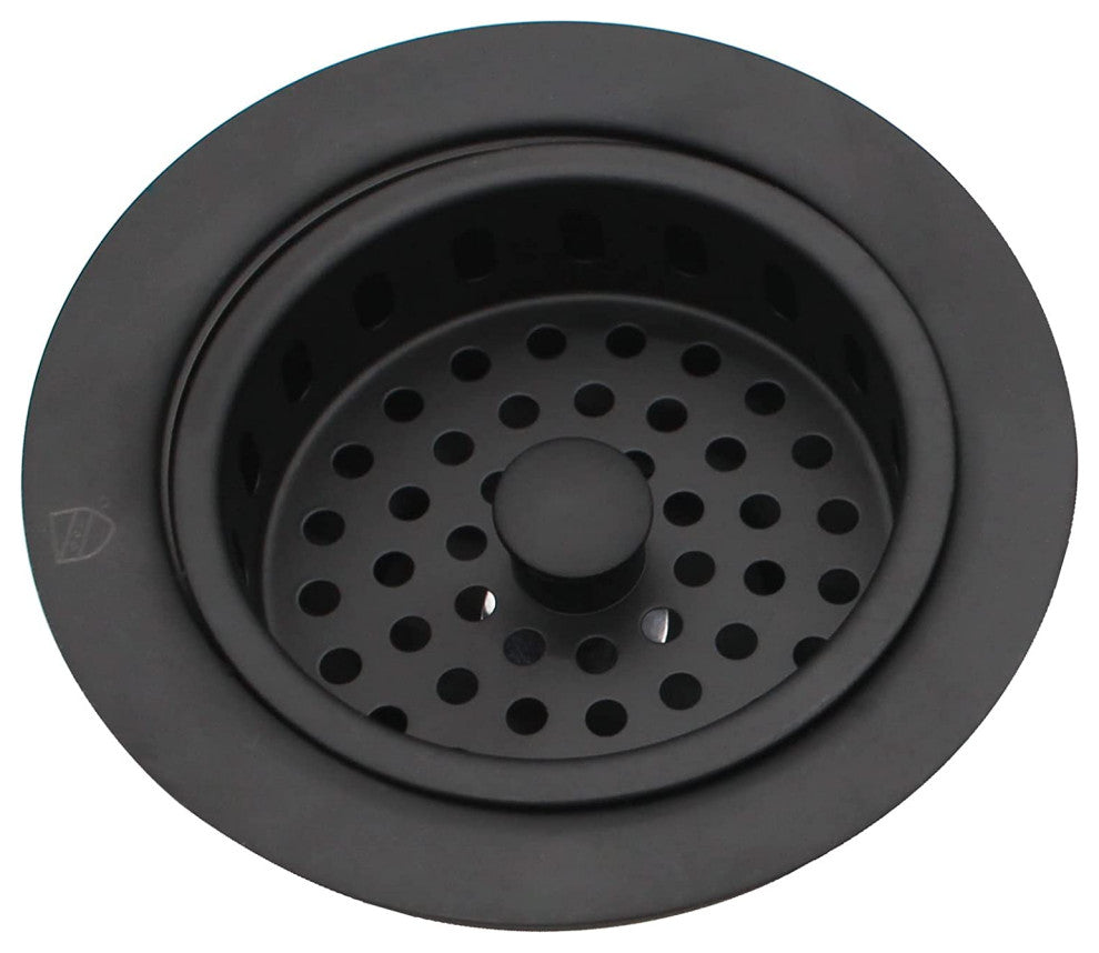 36" Single Bowl Farmhouse Solid Surface Sink and Faucet Kit, Black/Steel