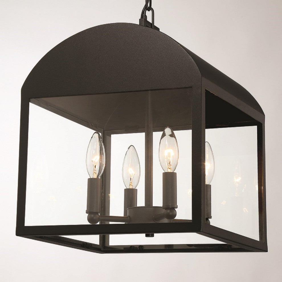12" 4-Light Outdoor Pendant