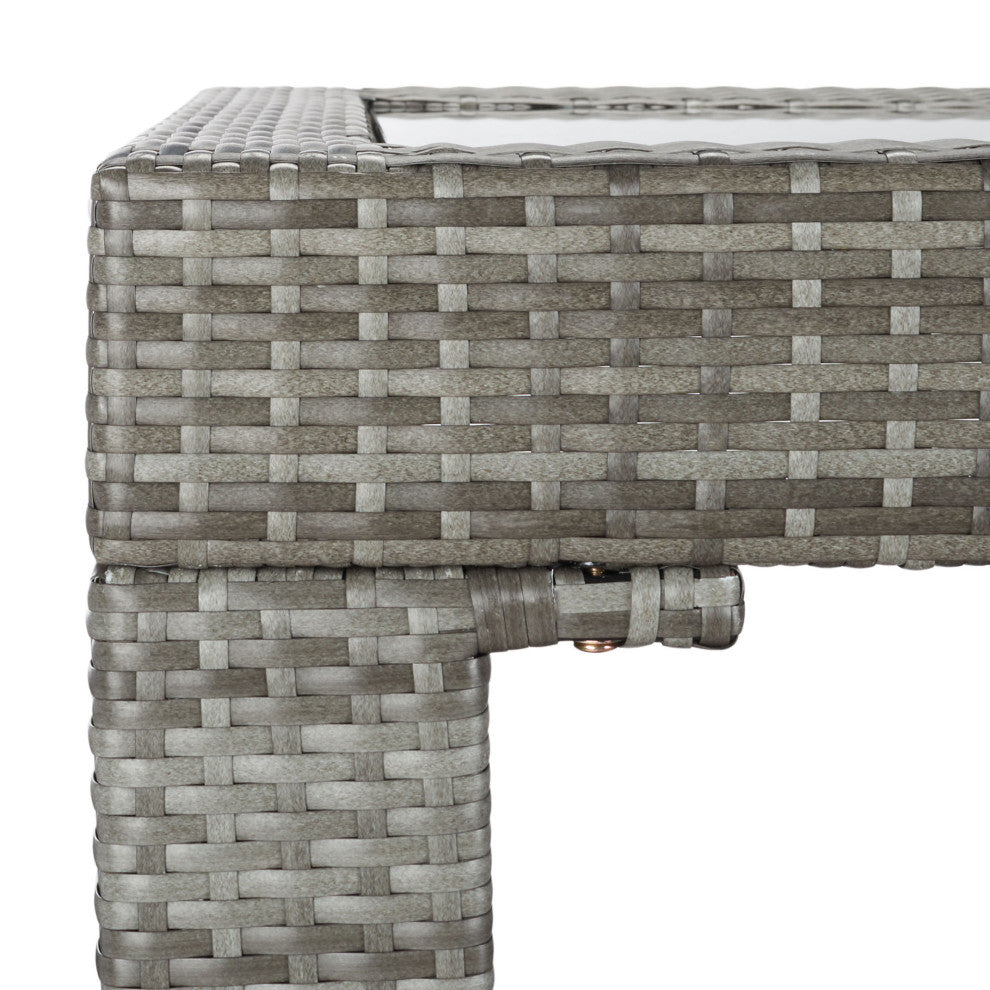 Safavieh Horus Indoor/Outdoor Dining Set, Gray