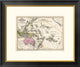 "Map of Oceanica, 1839" Framed Print by Samuel Augustus Mitchell, 26"x22"