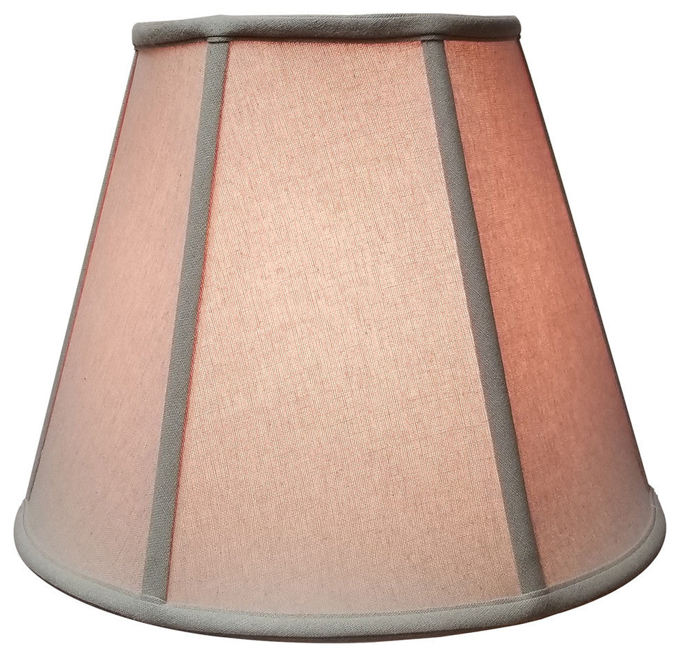 Royal Designs Empire Lamp Shade, Linen Beige, 8"