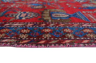 Semi Antique Xiomara Red Rug, 5'0x5'11