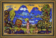 Maurice Prendergast Blue Mountains - 16" x 24" Framed Premium Canvas Print