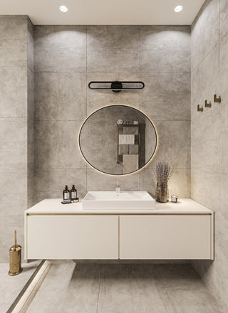 Sienna LED Vanity, Black, 23"
