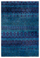 Fine Vibrance, One-of-a-Kind Hand-Knotted Area Rug Blue, 6' 0" x 8' 10"