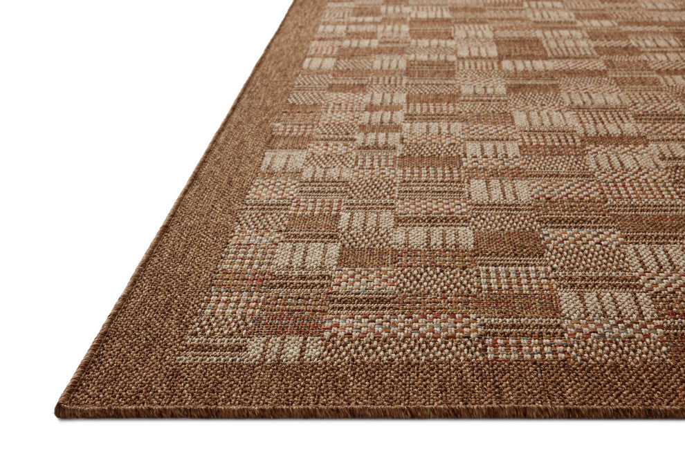 Loloi II Merrick Chestnut / Fiesta 5'' x 7''-7" Area Rug