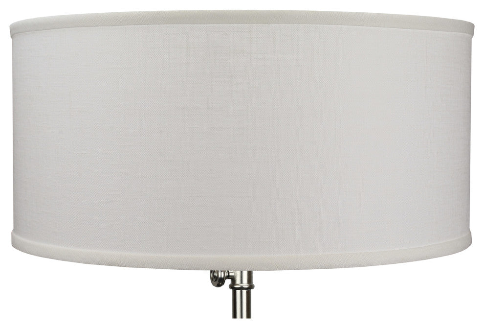 Fenchel Shades 17"x17"x8" Spider Attachment Drum Lamp Shade, Designer Line