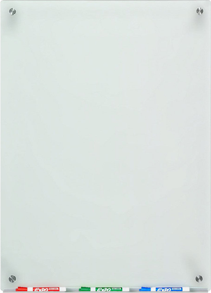 Frosted Glass Dry-Erase Board Set Audio-Visual Direct, 17 3/4"x23 5/8"