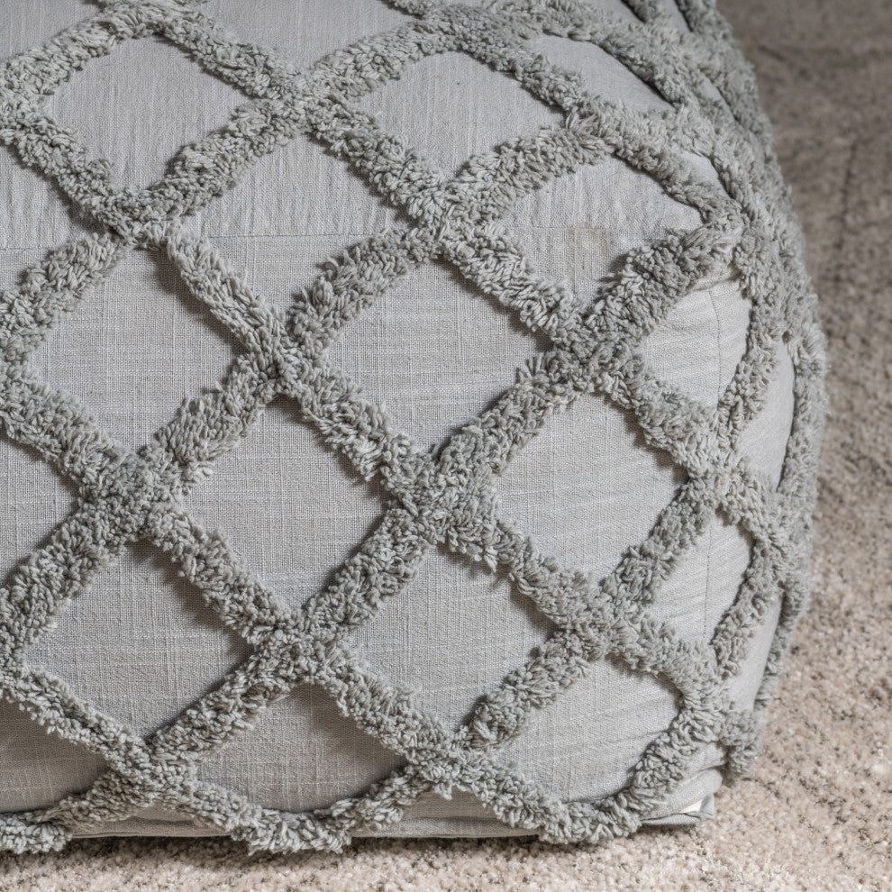 Rudra Pattern Pouf