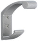 Decorative Hooks For The Home, Brushed Aluminum