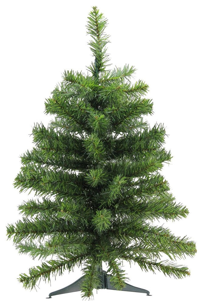 2' Medium Canadian Pine Artificial Christmas Tree, Unlit