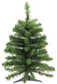 2' Medium Canadian Pine Artificial Christmas Tree, Unlit