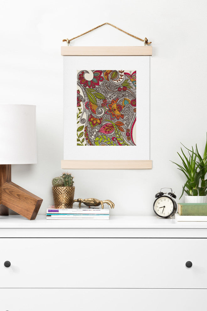 Deny Designs Valentina Ramos Random Flowers Art Print