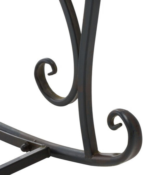 Safavieh Medrano Rocking Chair, Black Rust