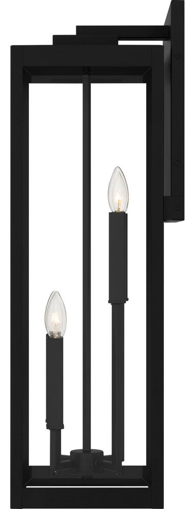 Quoizel WVR8209 Westover 4 Light 30" Tall Wall Sconce - Earth Black