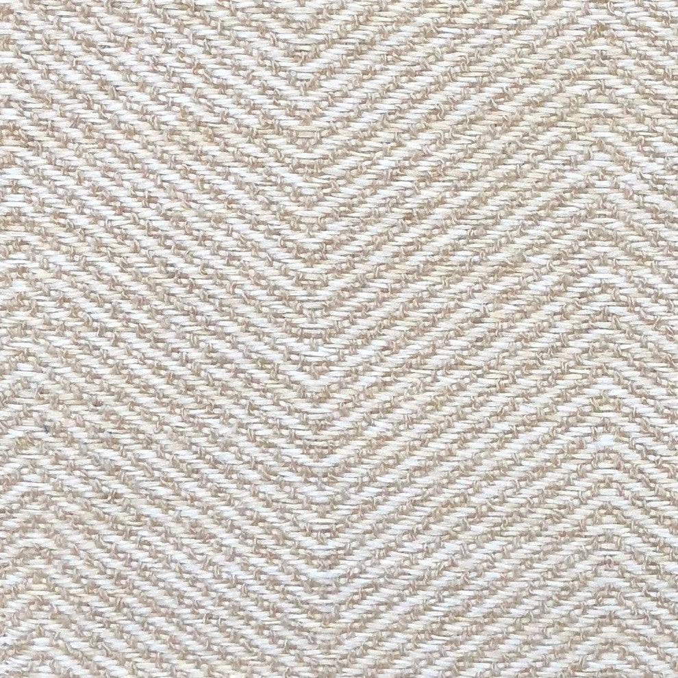 Plainville Beige Luxury Throw Pillow, 18"x18"