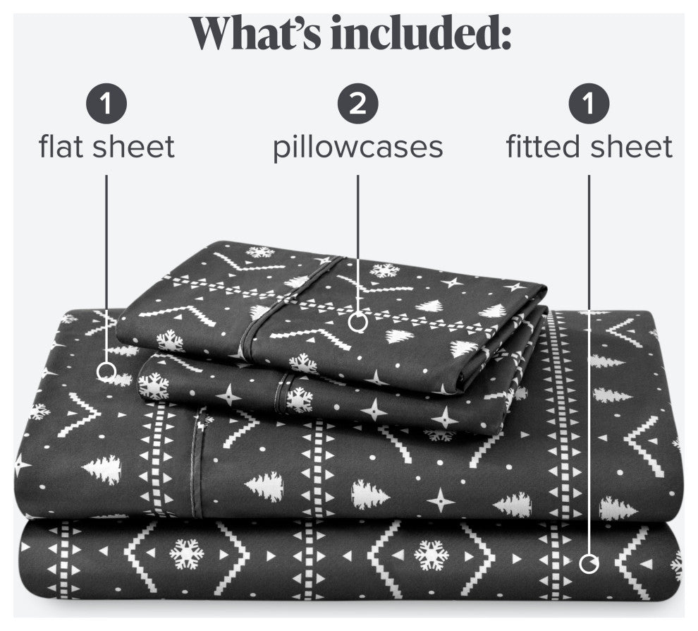 1800 Microfiber Sheet Set, Alpine, Full