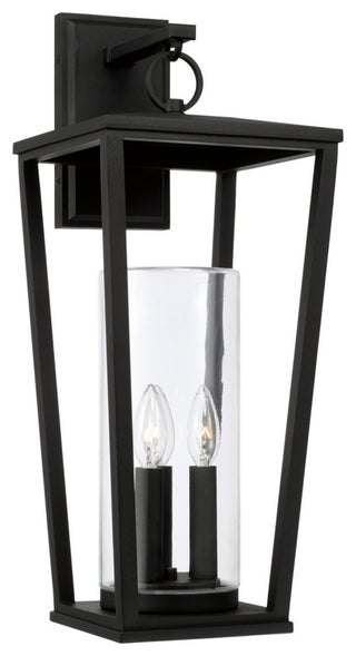 Capital Lighting 948131 Elliott 3 Light 24" Tall Wall Sconce - Black