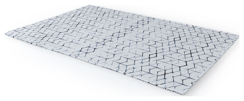 becky Bailey Shibori Diamonds Area Rug