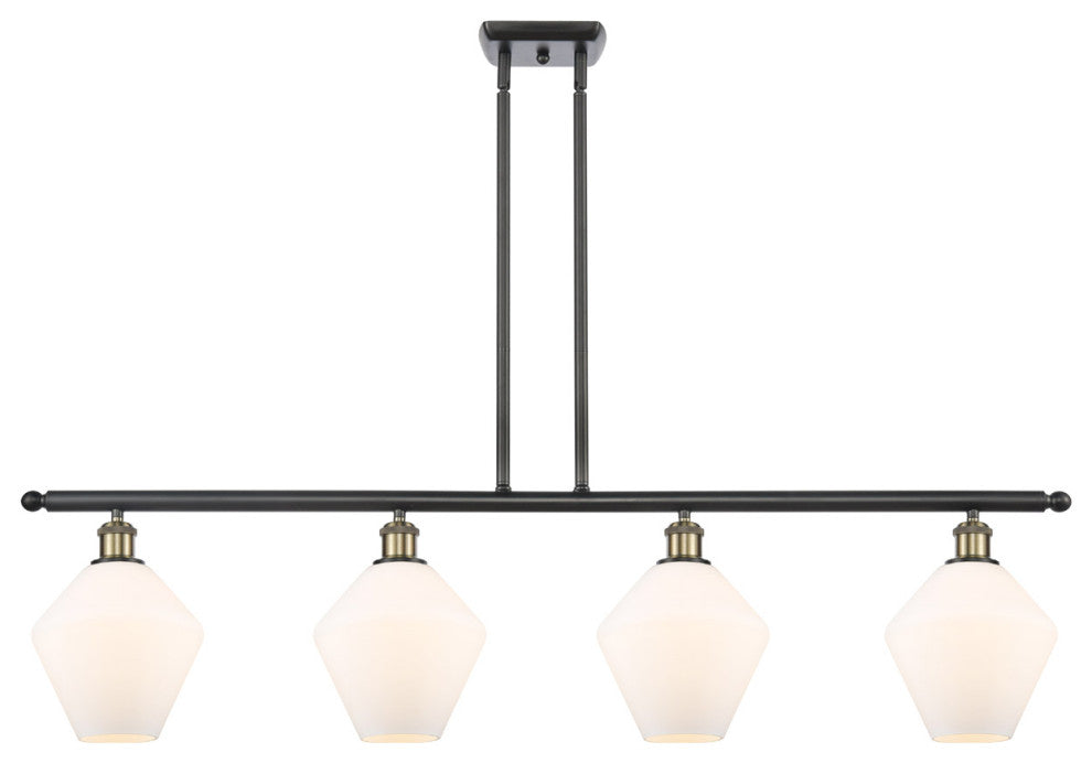 Innovations 516-4I-BAB-G651-8 4-Light Island Light, Black Antique Brass