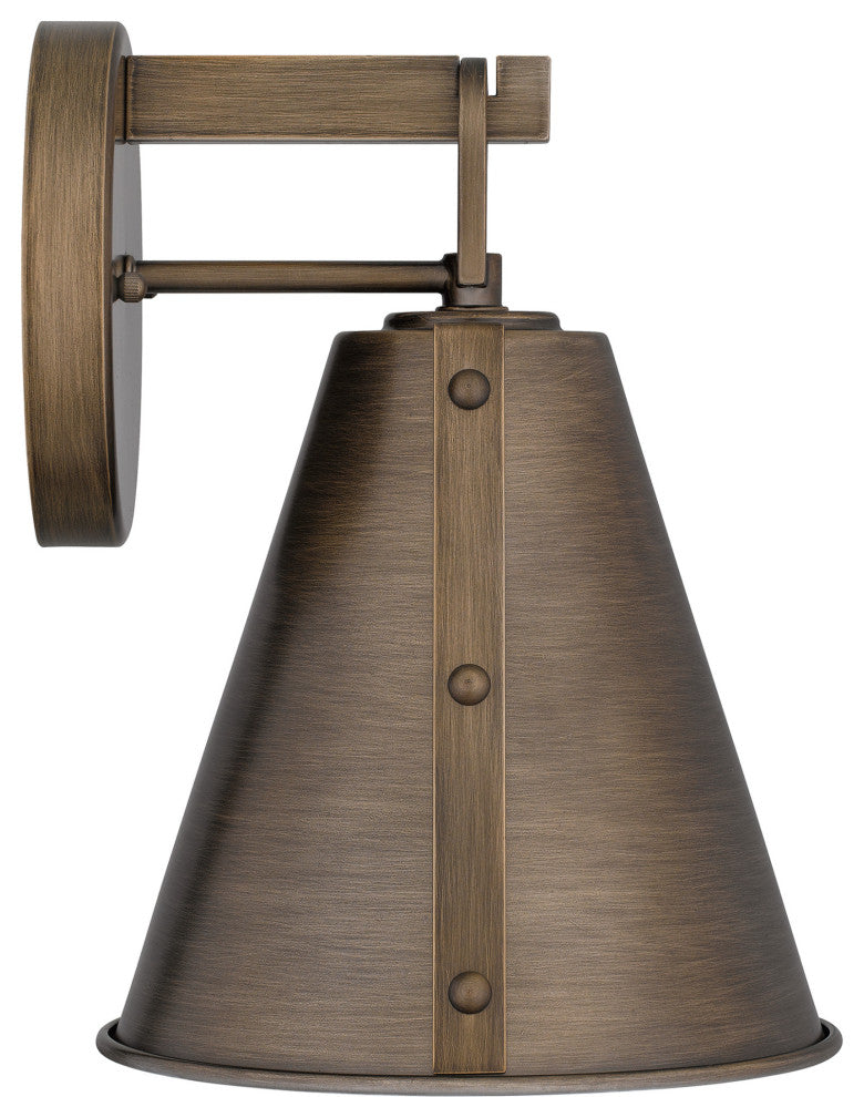 Quoizel HYD8408 Hyde 12" Tall Wall Sconce - Matte Black