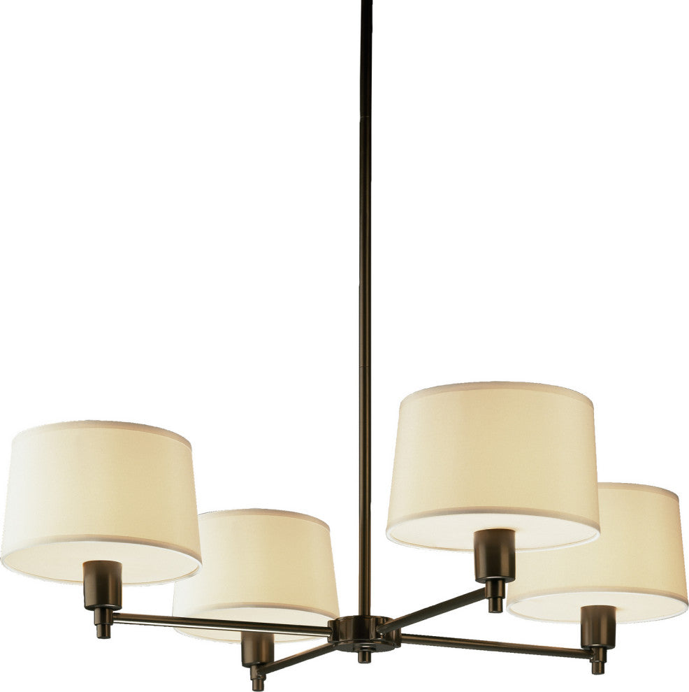 Robert Abbey RA-Z1817 4-Light Chandelier, Real Simple