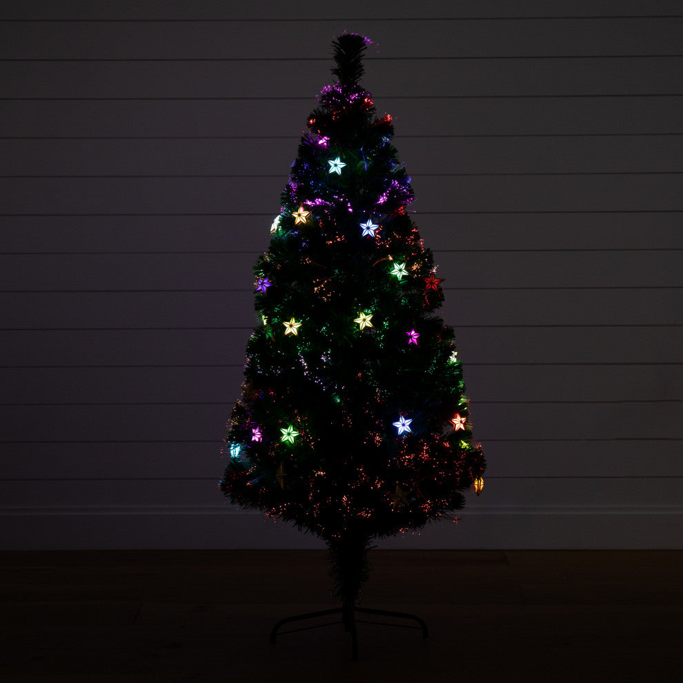 5ft. Pre-Lit Fiber Optic Artificial Christmas Tree