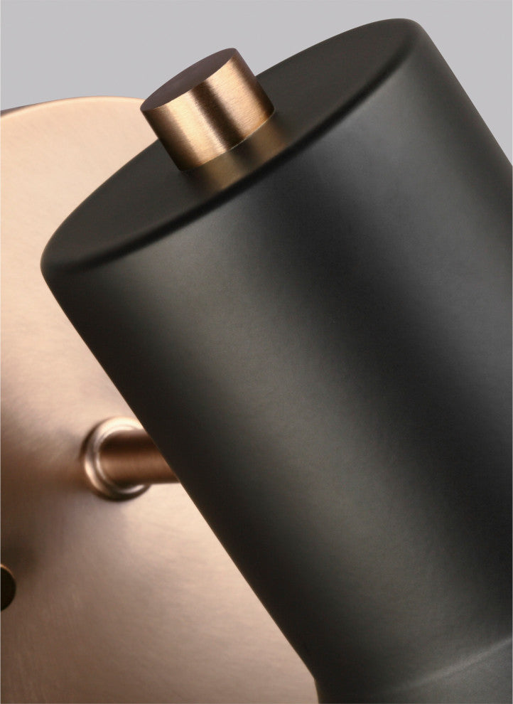 Generation Lighting 4141301EN3 Towner 8" Tall LED Bathroom Sconce - Satin Brass