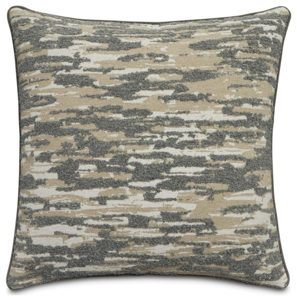 Moonbeam Tillman 20" Square Pillow, Set of 2, Dove