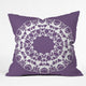 Deny Designs Karen Harris Mod Medallion Plum Outdoor Throw Pillow