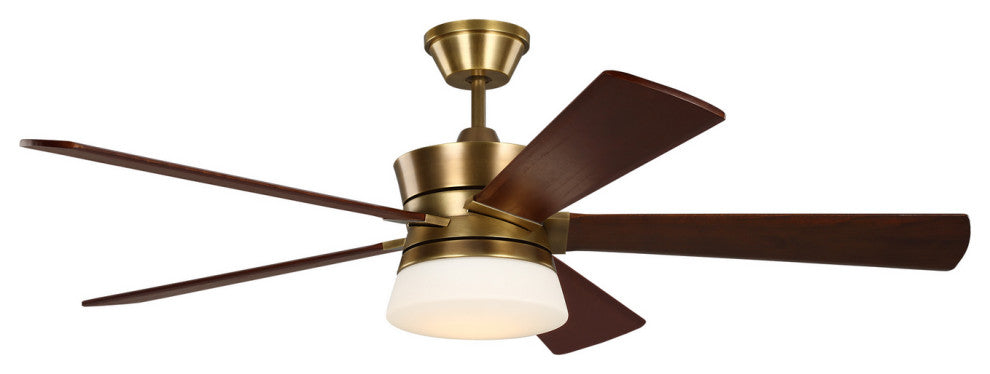 Monte Carlo 5ATR56HABD Atlantic 56 LED, Hand-Rubbed Antique Brass