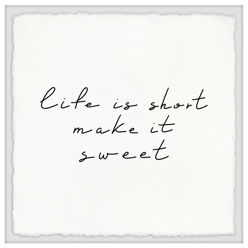 "Make It Sweet" Framed Painting Print, 24x24
