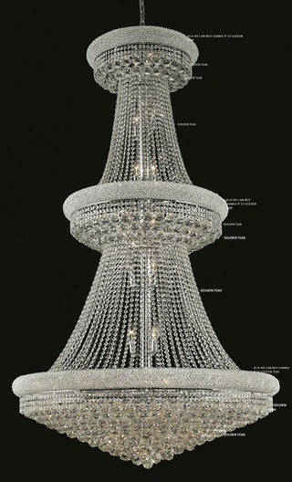 1800 Primo Collection Large Hanging Fixture, Royal Cut