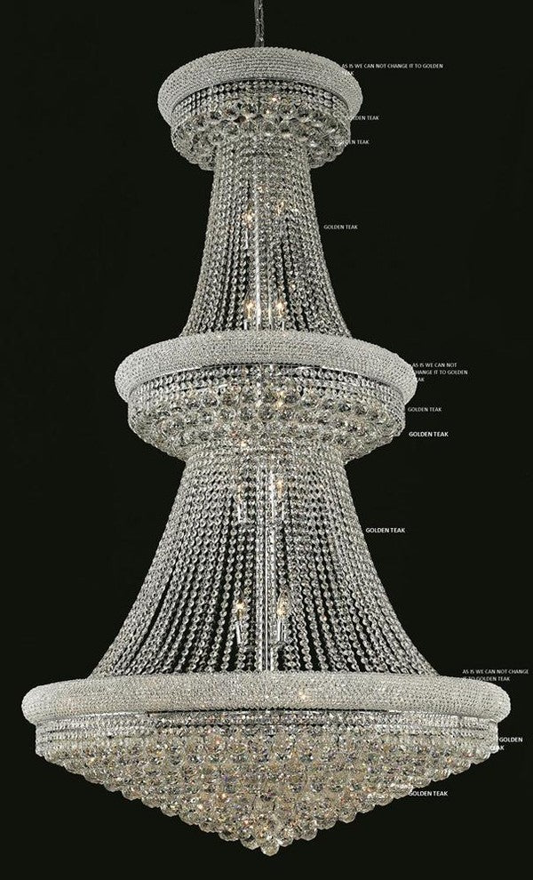 1800 Primo Collection Large Hanging Fixture, Royal Cut