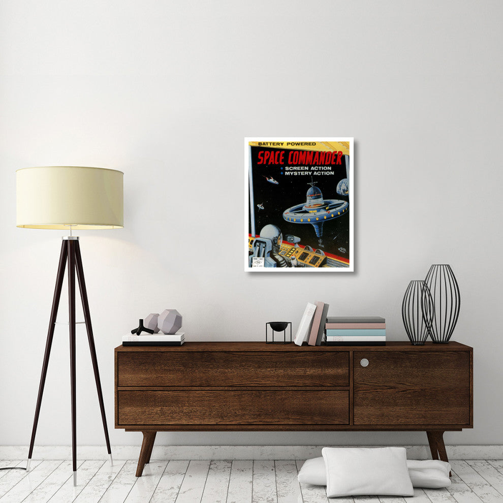 "Space Commander" Digital Paper Print by Retrorocket, 26"x32"