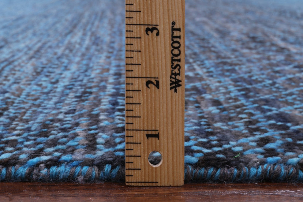 8' 1" X 10' 3" Savannah Grass Hand-Knotted Wool Rug - Q13201