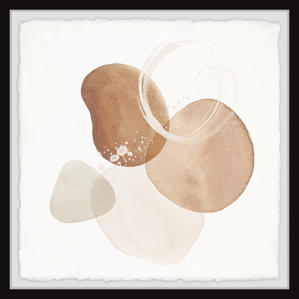 "Invincible Expression" Framed Painting Print, 24x24