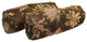 20"X8" Double-Corded Jacquard Chenille Bolster Pillows, Set of 2, Brown Floral