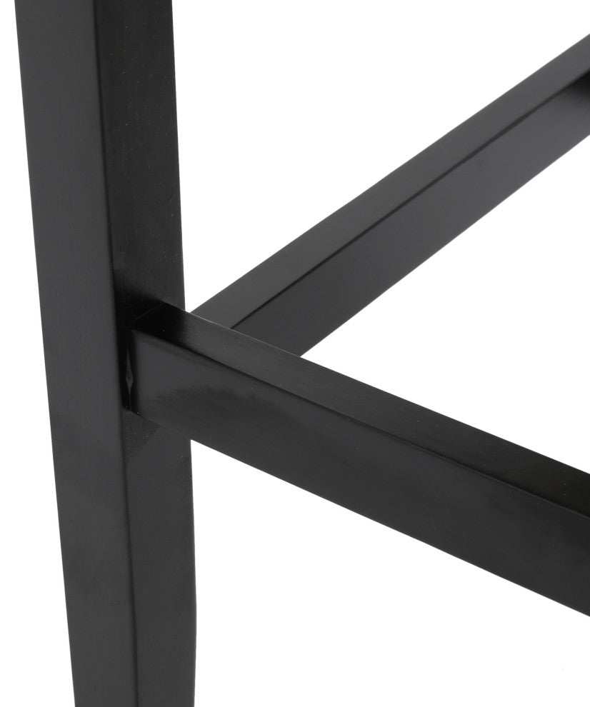 GDF Studio Ester Modern Fabric Barstool, Set of 2, Light Gray