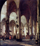 Hendrick Cornelisz Van Vliet The Pieterskerk in Leiden Wall Decal