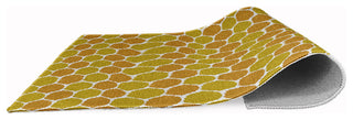 Geometric Rug, Sunny Mustard, 5'x7'