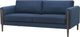 Steen 3-Seater Sofa in Lagoon Blue Velour by Nuevo