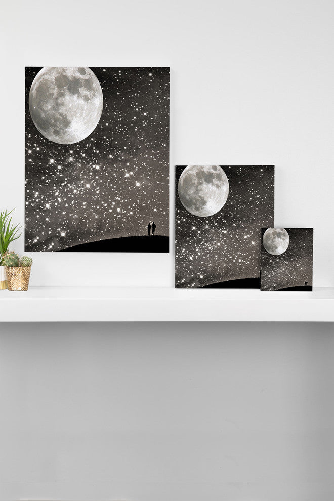 Deny Designs Shannon Clark Love Under The Stars Art Canvas