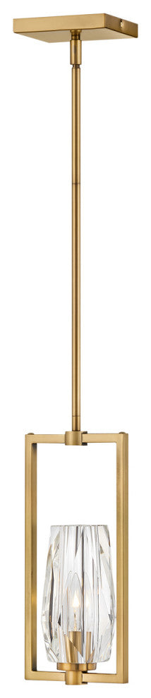 Hinkley Ana Extra Small Pendant, Heritage Brass