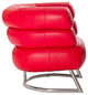 Modern Contemporary Living Room Armchair Red