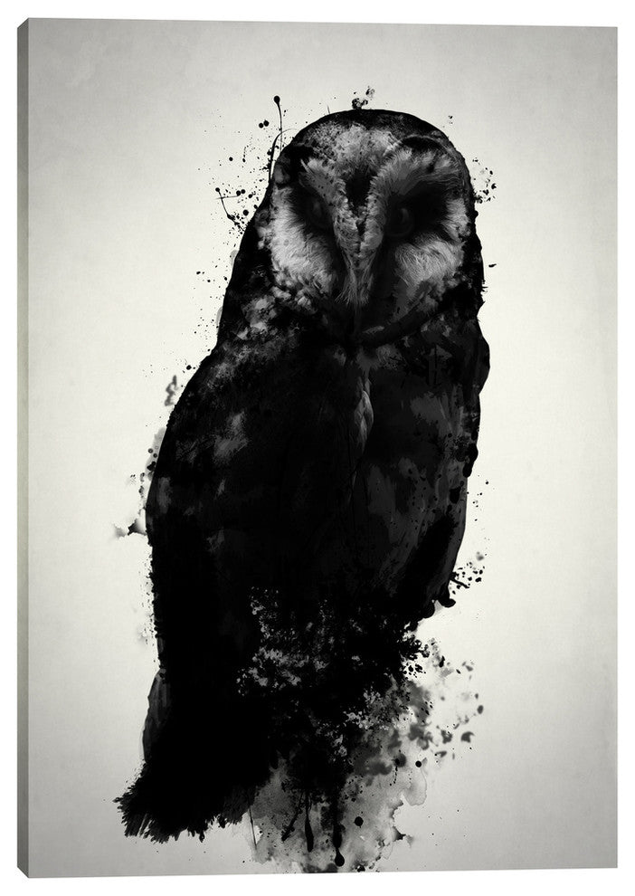 Cortesi Home "The Owl" by Nicklas Gustafsson, Giclee Canvas Wall Art, 26"x40"