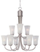 Maxim Logan Nine Light Chandelier 10046FTSN