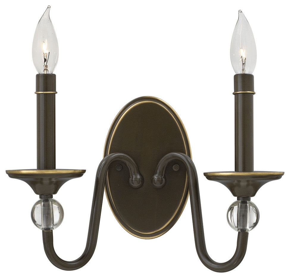 Hinkley Eleanor Two Light Wall Sconce 4952LZ